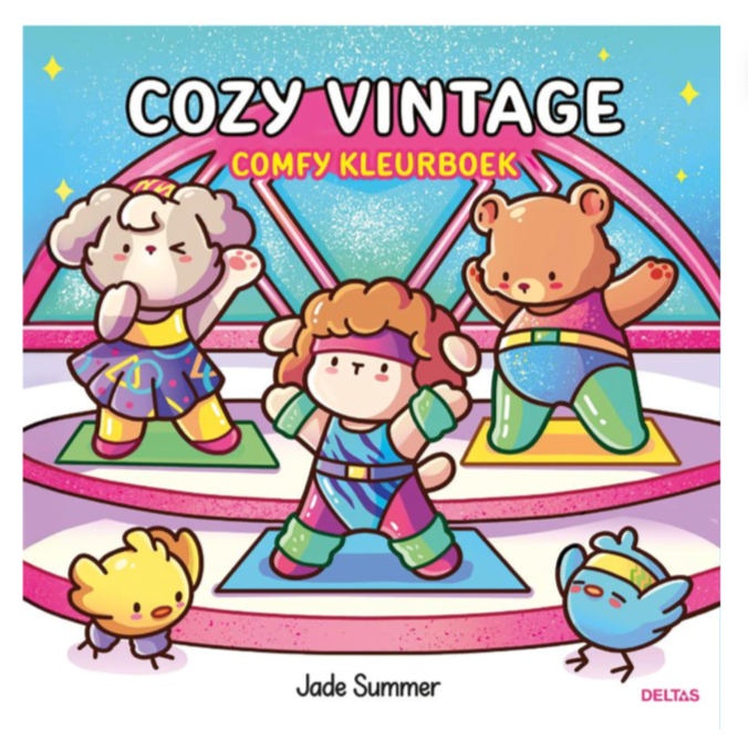 Cozy Vintage - Comfy kleurboek Jade Summer