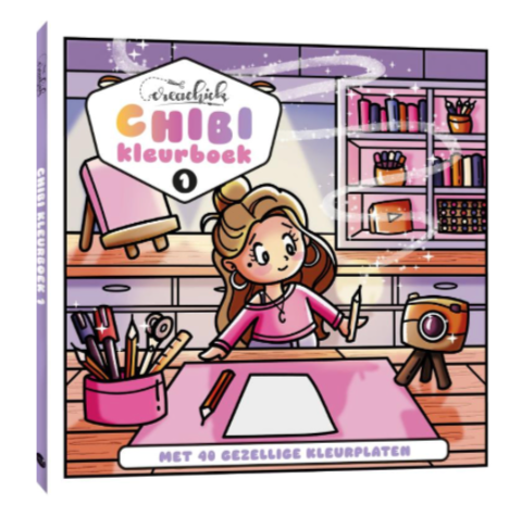 CreaChick Chibikleurboek